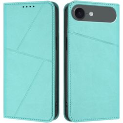 Mobigear Frosted Flip iPhone Air Hoesje Bookcase Portemonnee - Blauw