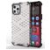 Mobigear Honeycomb iPhone 13 Hoesje Hardcase Backcover Shockproof - Wit
