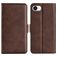 Mobigear Slim Magnet iPhone 16e Hoesje Bookcase Portemonnee - Bruin