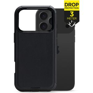 Mobilize Defender iPhone 17 Pro Hoesje Hardcase Backcover Shockproof - Zwart