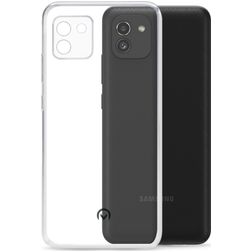 Mobilize Gelly Doorzichtig Samsung Galaxy A03 Hoesje Flexibel TPU Backcover - Transparant