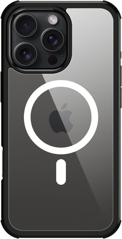 Valenta Full Cover iPhone 16 Pro MagSafe Hoesje Gehard Glas Backcover  Shockproof - Zwart 7-588720 - hoesjesdirect.nl