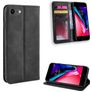 Mobigear Sensation iPhone SE (2020) Hoesje Bookcase Portemonnee - Zwart
