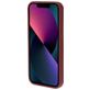 Mobiparts iPhone 13 Siliconen Hoesje Backcover - Plum Red
