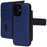 Mobiparts iPhone 16 MagSafe Hoesje Echt Leer Uitneembare 2in1 Bookcase Portemonnee - Blauw