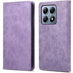Mobigear Wallet Xiaomi 14T Pro Hoesje Bookcase Portemonnee - Paars