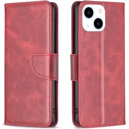 Mobigear Excellent iPhone 15 Hoesje Bookcase Portemonnee - Rood