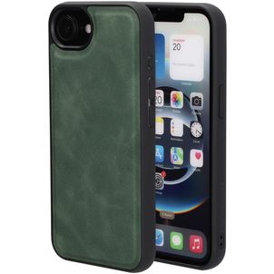 Mobiparts Classic iPhone 17e MagSafe Hoesje TPU,Kunstleer Backcover - Emerald Green