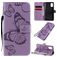 Mobigear Butterfly Samsung Galaxy A41 Hoesje Bookcase Portemonnee - Paars