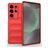 Mobigear Bumpy Samsung Galaxy S25 Ultra Hoesje Flexibel TPU Backcover - Rood