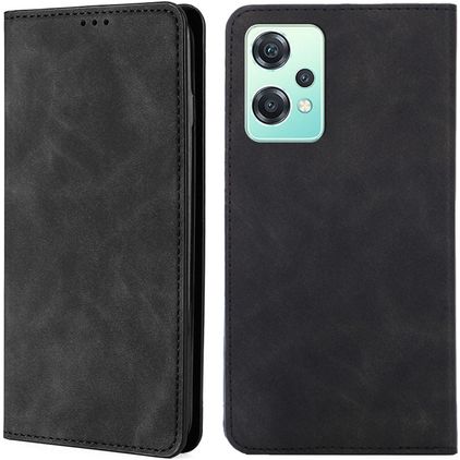 Mobigear Retro Slim Realme 9 5G Hoesje Bookcase Portemonnee - Zwart