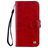 Mobigear Wallet Samsung Galaxy A8 (2018) Hoesje Bookcase Portemonnee - Rood