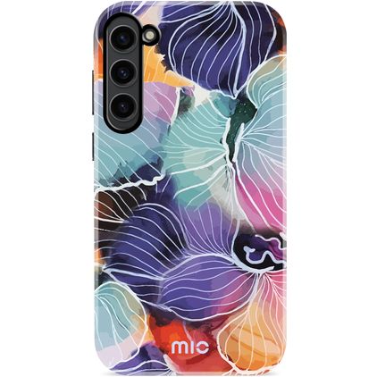 MIO Samsung Galaxy S23 MagSafe Hoesje Hardcase Backcover - Flowers