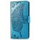 Mobigear Butterfly iPhone 11 Hoesje Bookcase Portemonnee - Blauw
