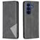 Mobigear Rhombus Slim Samsung Galaxy A27 Hoesje Bookcase - Zwart