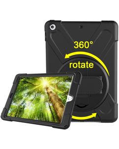 Mobigear SureGrip XGuard iPad 6 (2018) Hoes Hard Kunststof,Siliconen Backcover + Standaard - Zwart
