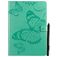 Mobigear Butterfly iPad 7 (2019) Hoes Bookcase + Stylus Houder - Groen