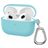 Mobigear Classic Apple AirPods 3 Hoesje Flexibel Siliconen - Emerald Green