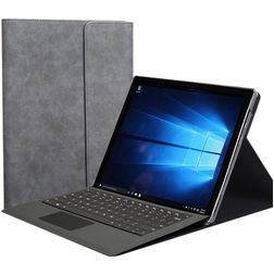 Mobigear Envelope Microsoft Surface Go Hoes Bookcase - Grijs