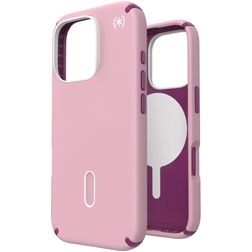 Speck Presidio2 Pro iPhone 16 Pro MagSafe Hoesje Hardcase Backcover Shockproof - Roze