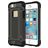 Mobigear Outdoor iPhone SE (2016) Hoesje Hardcase Backcover Shockproof - Zwart