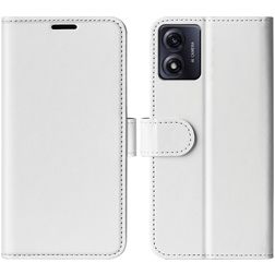 Mobigear Wallet Motorola Moto E13 Hoesje Bookcase Portemonnee - Wit