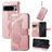 Mobigear Butterfly Google Pixel 8 Pro Hoesje Bookcase Portemonnee - Roségoud
