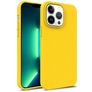 Mobigear Bio iPhone 15 Hoesje Eco Friendly Backcover - Geel