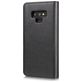 Mobigear Snap Button Samsung Galaxy Note 9 Hoesje Uitneembare 2in1 Bookcase Portemonnee - Zwart