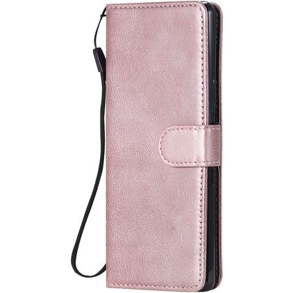 Mobigear Premium Sony Xperia L4 Hoesje Bookcase Portemonnee - Roségoud