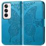 Mobigear Butterfly OPPO Reno 12 Pro Hoesje Bookcase Portemonnee - Blauw