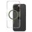CARE by PanzerGlass Urban Combat iPhone 16 Pro MagSafe Hoesje Hardcase Backcover - Transparant / Groen