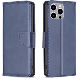 Mobigear Excellent iPhone 15 Pro Max Hoesje Bookcase Portemonnee - Blauw