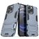 Mobigear Armor Stand iPhone 13 Pro Hoesje Hardcase Backcover Shockproof met Standaard - Blauw