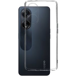Mobiparts Classic Doorzichtig OPPO A98 Hoesje Flexibel TPU Backcover - Transparant