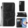 Mobigear Butterfly Samsung Galaxy A35 Hoesje Bookcase Portemonnee - Zwart