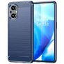 Mobigear Brushed Slim OPPO Reno 7 Lite Hoesje Flexibel TPU Backcover - Blauw