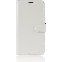 Mobigear Classic Samsung Galaxy A01 Hoesje Bookcase Portemonnee - Wit