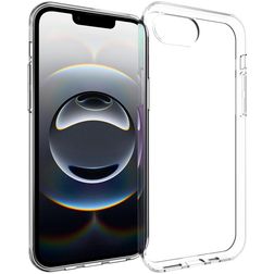 Mobigear Basics Doorzichtig iPhone 17e Hoesje Flexibel TPU Backcover - Transparant
