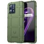 Mobigear Rugged Shield Realme 9 Pro Plus Hoesje Flexibel TPU Backcover Shockproof - Groen