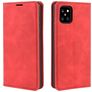Mobigear Retro Slim Samsung Galaxy Note 10 Lite Hoesje Bookcase Portemonnee - Rood