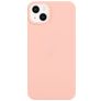 Mobigear Colors iPhone 14 Plus Hoesje Flexibel TPU Backcover - Pastelroze
