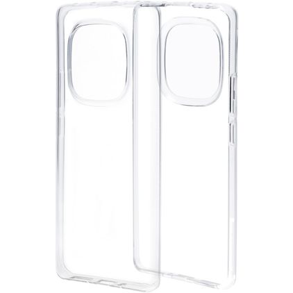 Mobiparts Classic Doorzichtig Xiaomi Redmi Note 14 Pro 5G Hoesje Flexibel TPU Backcover - Transparant