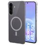 Mobiparts Classic Doorzichtig Samsung Galaxy A57 MagSafe Hoesje Flexibel TPU Backcover - Transparant