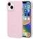 Mobiparts Slim Line iPhone 15 MagSafe Hoesje Hardcase Backcover - Blush Pink