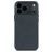 Decoded iPhone 17 Pro Hoesje Echt Leer Backcover Shockproof - Navy Shadow