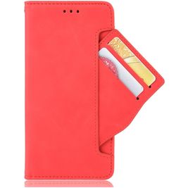 Mobigear Slide Wallet Nokia 1.3 Hoesje Bookcase Portemonnee - Rood