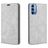 Mobigear Retro Slim OPPO Reno 4 Hoesje Bookcase Portemonnee - Grijs