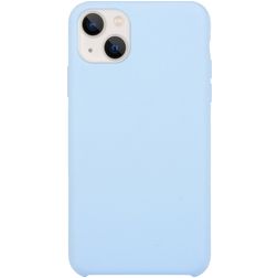 Mobigear Rubber Touch iPhone 15 Plus Siliconen Hoesje Backcover - Blauw