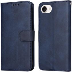 Mobigear Wallet iPhone 16e Hoesje Bookcase Portemonnee - Blauw